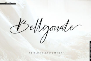 Bellgonate Script: A Refined Voice for Editorial Design