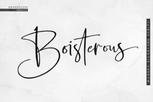Boisterous Script: A Premium Font for Brand-First Marketing Content