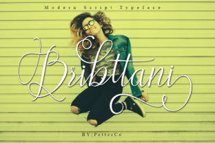 Bribttani Script: A Handcrafted Font for Campaign Design