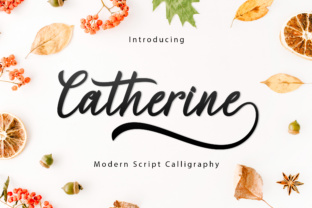 Catherine Script Font for Creative Projects