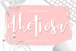 Dhetrosa Script: A Handmade Typeface for Editorial Storytelling