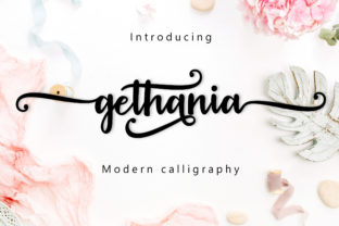 Gethania Script Review: A Font for Modern Campaigns
