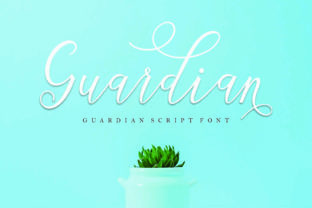 Guardian Script: A Handwritten Font for Handmade Product Design