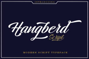 Hangberd Script: A Designer’s Real Take on a Modern Calligraphy Font