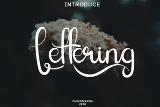 Lettering Script: A Handwritten Font for Modern Web Design