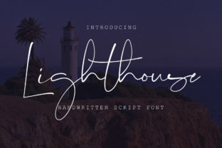 Lighthouse Script: A Handwritten Font That Elevates Digital Storytelling