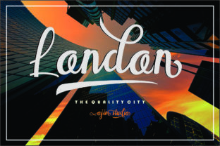 London Script: A Handcrafted Typeface That Brings Editorial Warmth to Your Layouts