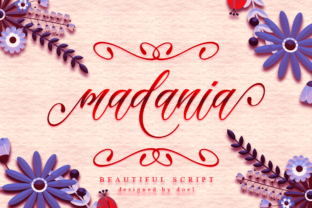 Madania Script: A Creative Font for Makers