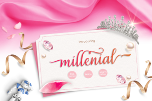 Millenial Script: A Handwritten Font for Crafters and Makers