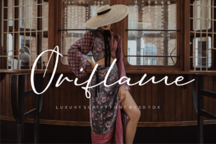 Oriflame Script: A Handwritten Font for Web Designers and Digital Creators