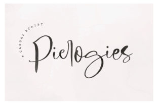 Pierogies Script: A Display Font for Modern Web Design