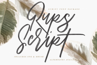 Rups Script Font: A Hands-On Review for Campaign Designers