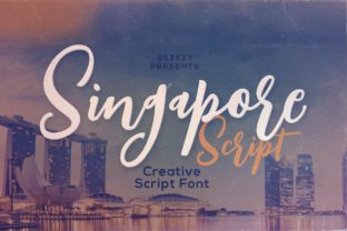Singapore Script: A Handwritten Brush Font for Authentic Branding