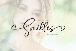 Smilles Script: A Elegant Typeface for Editorial Design