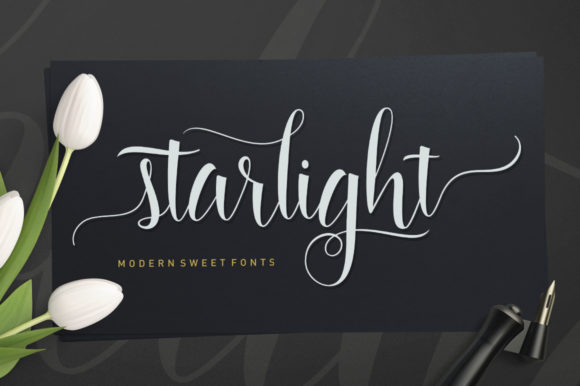Starlight Script: A Handwritten Font Built for Digital Marketing