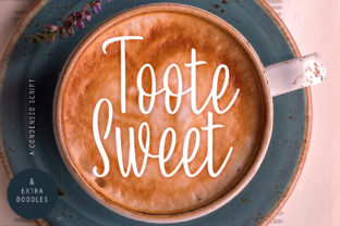 Toote Sweet Script: A Lean, Energetic Font for Handmade Products