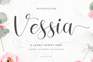 Vessia Script: A Modern Script Font for Creative Projects