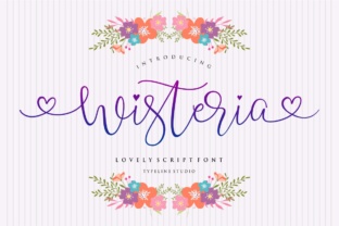 Wisteria Script: A Font for Creative Campaigns